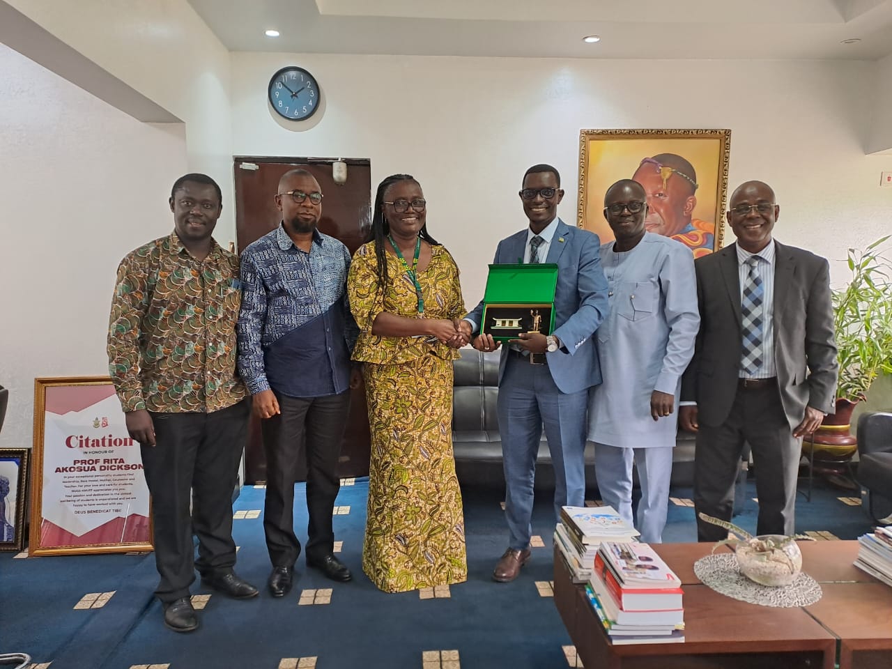 The Registrar of Rwanda Pharmacy Council visits Pharmacy Council Ghana August 2022