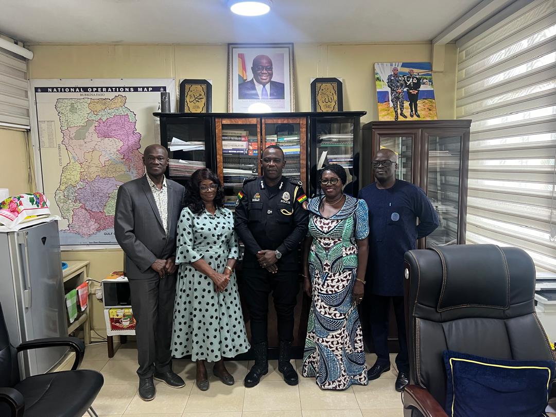 The Board interacts with the Ghana Police High Command